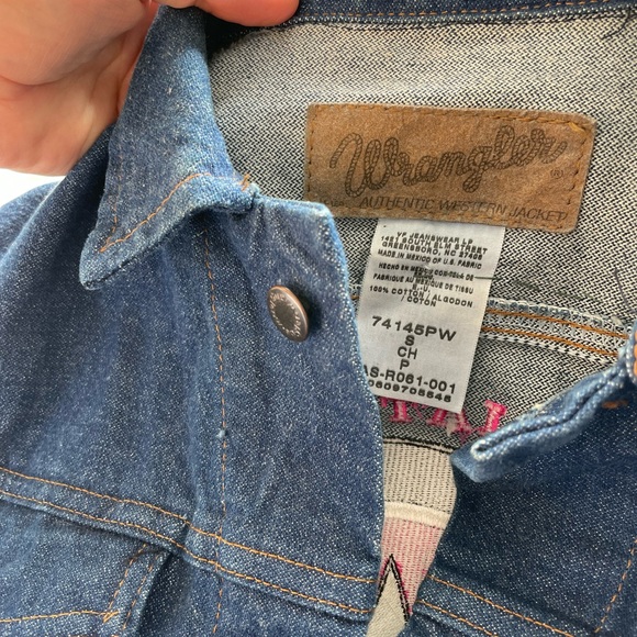 Vintage Wrangler Jean Jacket - Picture 3 of 4